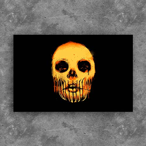 Quadro Decorativo - Caveira Solar